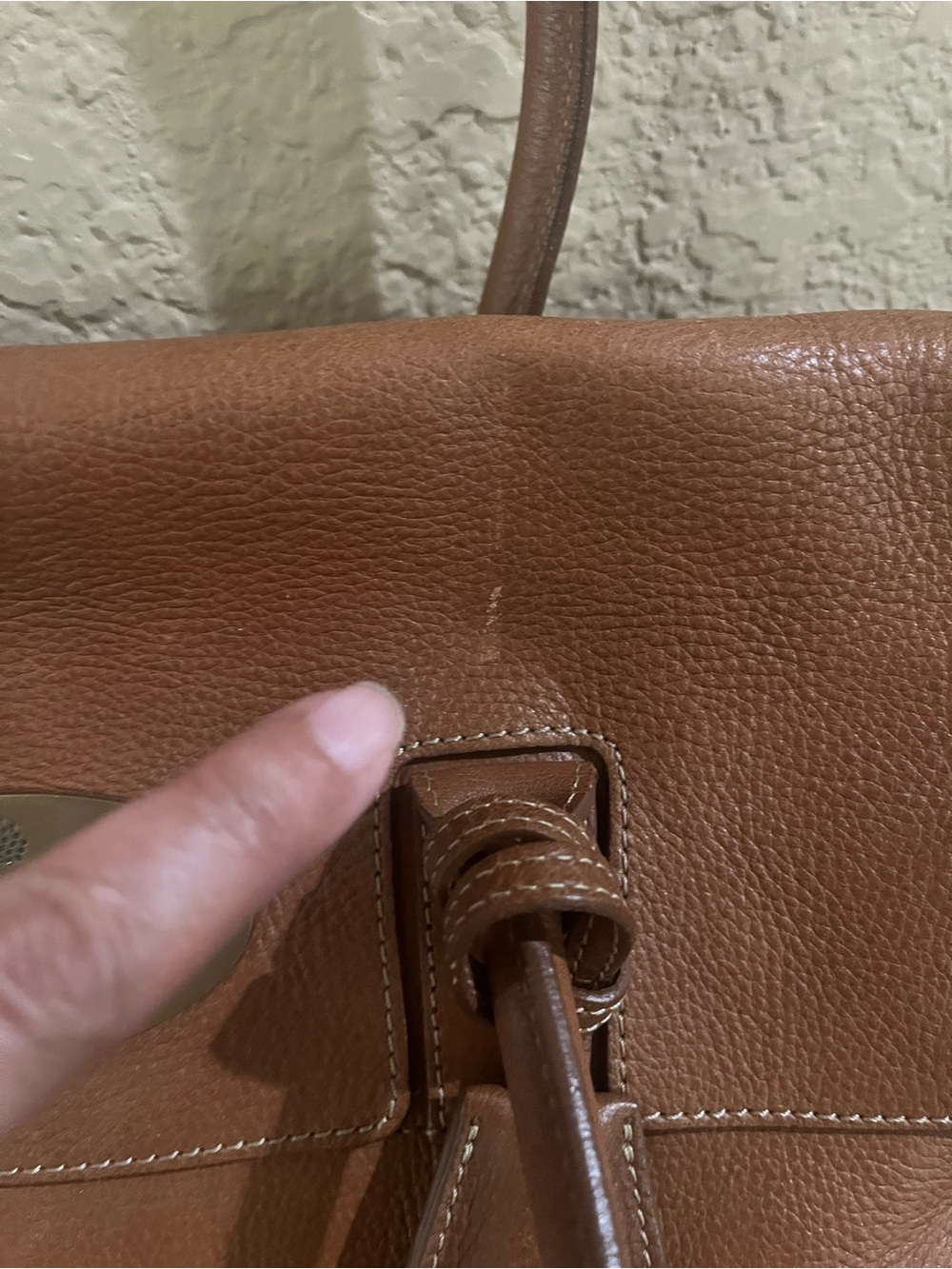 MULBERRY OAK NATURAL LEATHER BAYSWATER - Picture 9 of 16